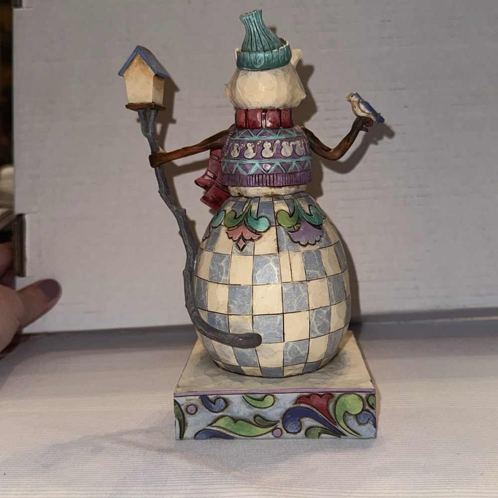 🐈‍⬛ NWT Jim Shore "Cool Cat" Cat Snowman Figurine - Picture 3 of 7